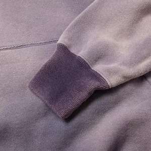 2025 New Custom Made Top Quality Custom plus size men's drop shoulder thick high street oversized boxy sun faded <b>hoodie</b> custom - Product Image 5