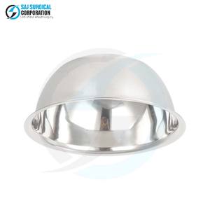 Cuenco Universal de acero inoxidable para Hospital, diseño de borde enrollado para cirugía General, manejo seguro, fácil limpieza médica - Product Image 3