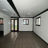 Casa Prefabricada Multiusos Resistente a Huracanes, Casas Contenedor de Dos Pisos Plegables, Casas de 2 Pisos y Casas Prefabricadas