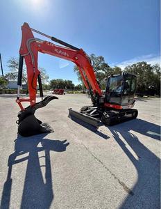 Kubota-Micro Excavadora de Alta Calidad, Máquina Diesel Compacta de Potencia de 710 Horas, 47 HP, Construcción de Primera Calidad y Entrega Rápida - Product Image 1