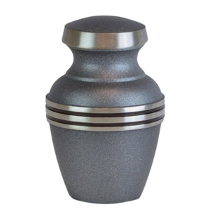 Mini urnas de cremación de recuerdo de metal directas de fábrica para urnas de recuerdo funerario de cenizas para uso de cremación - Product Image 3