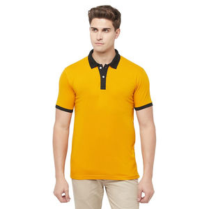 2024 mode personnalisée hommes haut à la mode Streetwear élégant coton Gym léger à manches courtes pour col polo T-Shirt Plus surdimensionné - Product Image 1