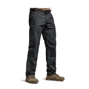 Custom Men's Hunting Pants Wear Resisting <b>Waterproof</b> Tactical <b>Overalls</b> Multi Pockets Hunting Pants for Men's - Product Image 6