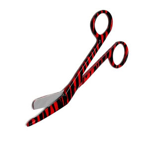 Venta al por mayor de tijeras quirúrgicas finas de la mejor calidad de bordes redondeados curvos tijeras médicas de material de acero inoxidable - Product Image 3