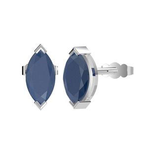 Boucles d'oreilles élégantes en pierre précieuse multicolore Moldavite, plaqué or rose/or blanc, sertissage clos, tendance, anniversaire, fête - Product Image 4