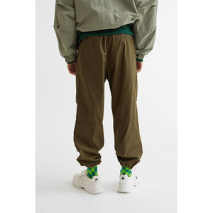 Ropa deportiva para correr con logotipo personalizado para hombre, chándal de lona de 2 piezas, traje deportivo para correr de cintura media con logotipo único - Product Image 6