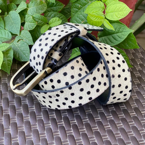 Cinturón de cuero hecho a mano con hebilla duradera, perfecto, de alta calidad, impecable - Product Image 1