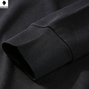 เสื้อฮู้ดลำลองผู้ชายสำหรับฤดูหนาว ลายปักนูน โลโก้สั่งทำ ปัก 3 มิติ พิมพ์ดิจิตอล พิมพ์สกรีน ผ้าฝ้าย 100% ลายเรียบ - Product Image 6