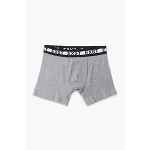 Premium <b>Men's</b> <b>Boxer</b> <b>Shorts</b> Pack 2 Mid-Rise String Style Logo Waist Breathable Disposable Fine Knitted Made 100% Cotton Spandex - Product Image 2