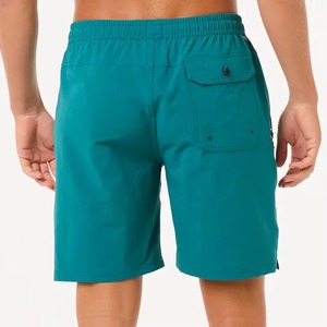 Nueva moda transpirable suave último estilo de secado rápido verano logotipo personalizado hombres bañadores pantalones cortos de playa con bolsillos tablero OEM - Product Image 2