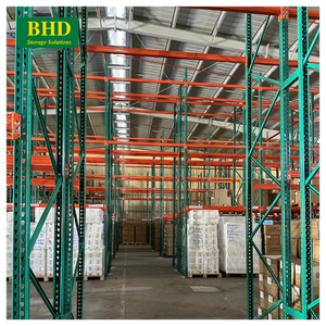 Estante de paleta de almacén de acero de altura personalizado más vendido RAL6000 calidad estándar nuevo Vietnam EE. UU. Manejo de stock 5 capas de refuerzo - Product Image 1