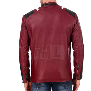 Chaqueta de invierno de cuero de estilo único para hombre hecha en Pakistán con logotipo frontal precio barato - Product Image 2