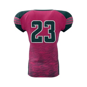 Uniforme de Fútbol Americano Personalizado del Fabricante de Pakistán, Talla Grande, Secado Rápido, Transpirable, Antibacteriano, Mangas Cortas - Product Image 5