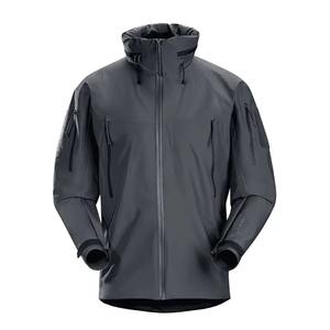 ARC LEAF GEN2 Three Layer Taped Seam Tactical Hard Shell Leather <b>Jacket</b> Men's <b>Winter</b> Streetwear <b>Waterproof</b> Windproof Hooded - Product Image 3