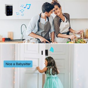 Daytech cửa điện tử cảm biến 1000 + ft từ không dây liên hệ với Transmitter & Receiver cắm cửa liên hệ với cảm biến - Product Image 5