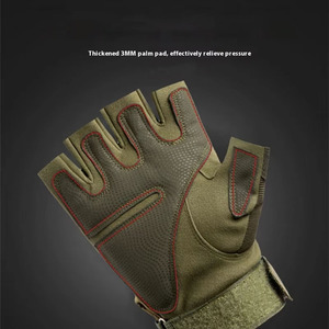 Service OEM maintenant disponible nouveau style de gants tactiques en cuir de conception personnalisée protection des mains pour une utilisation en extérieur vente en gros - Product Image 6