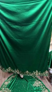 Robe de mariée en tissu somali dirac, vente chaude, respirante, 100% soie tissée, poids moyen, dernière collection, fabricant en gros - Product Image 5