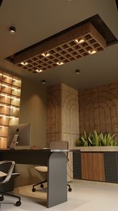 Panel de pared acústico de poliéster PET 100% Material insonorizado para uso comercial, residencial y de oficina - Product Image 2