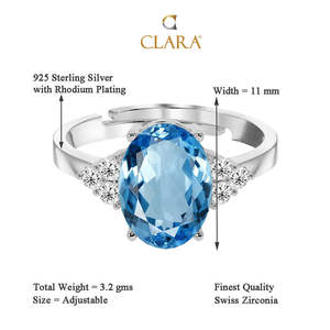 Anillos de Plata de Ley 925 de Primera Calidad para Mujer, Corte Ovalado, Joyería de Compromiso con Diamantes y Baño de Rodio, Tipo Anillo para Hombre - Product Image 5