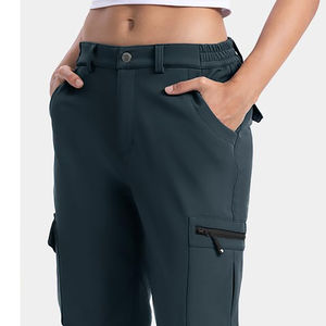 Pantalones Softshell para mujer, transpirables, impermeables, a prueba de viento, para exteriores, duraderos, cálidos, elegantes, para senderismo - Product Image 4