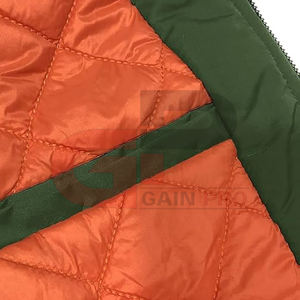 Diseñe su propio logotipo personalizado Chaqueta de bombardero de béisbol profesional Nuevo estilo Chaqueta de bombardero de moda de invierno - Product Image 4