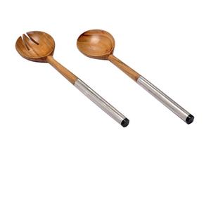 Juego de Cucharas Decorativas para Mesa de Cocina, Uso en Catering, Cuchillería de Madera de Mango Natural con Acabado Natural para el Hogar - Product Image 6
