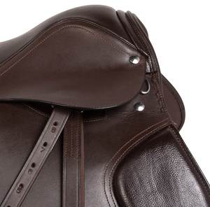 Sillín inglés de salto multiusos de alta calidad, sillín de cuero Original para carreras de caballos, sillín de cuero Original para caballos - Product Image 5