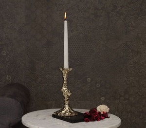 Stunning Decorative Golden Candle Holder Perfect For Living <b>Bedroom</b> Dining Table And Centerpiece Decoration - Product Image 4