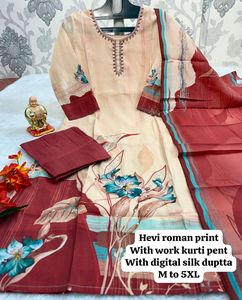 Elegante vestido de seda estampado de algodón antiestático con cuello en V de manga larga para Bodas de verano cintura Midi de moda para indio - Product Image 3