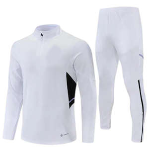 Chándales para hombre, traje de jogging con capucha empalmado curvo, diseño personalizado, su propio chándal para hombre, ropa de gimnasio ajustada, jogging fitness - Product Image 5
