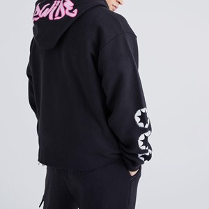 Survêtement pour homme anti-rides avec impression en relief, qualité supérieure, vêtements décontractés, dernières tendances, survêtement pour homme avec impression en relief avec logo/couleur personnalisés - Product Image 6