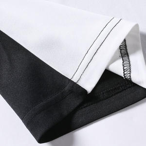 T-shirts d'été en coton surdimensionné pour hommes avec broderie par sublimation de logo personnalisé et options de marque de distributeur - Product Image 4