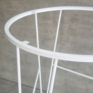 Pieds de table en fer au design moderne pour tables rondes de 60-80 cm, tiges en fer de 10 mm de diamètre CHBCF027 - Product Image 6