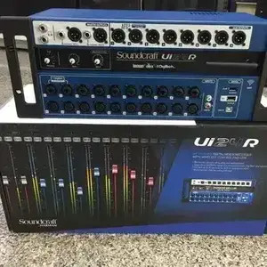 Top bán hàng soundcraft ui24r 24-kênh kỹ thuật số Mixer Multi-Track USB Recorder với điều khiển không dây