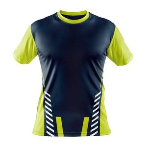 Comprar al por mayor personalizable totalmente sublimación impresa Camiseta deportiva para los hombres de poliéster transpirable Camiseta para los hombres - Product Image 5