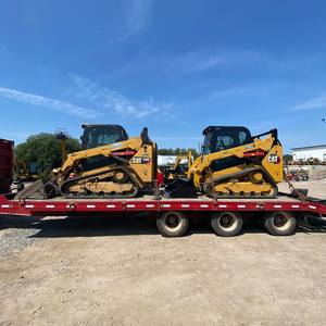 Mini CAT 246D 4x4 Wheel Drive Skid Steer Loader Attachement Chargeur frontal Tracteur Chenille 2 Tonnes Skid Steer Chargeur frontal - Product Image 6