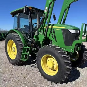 Tracteur Johnn Deerre 6250R assez utilisé 250HP Diesel 4WD Precision Ag Tech pour le travail du sol et les opérations sur le terrain - Product Image 3
