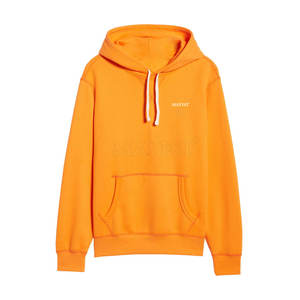 Top Fashion 100% coton hommes sweats à capuche haute qualité hiver OEM Service nouvelle tendance plaine teint Techniques couleur unie - Product Image 1