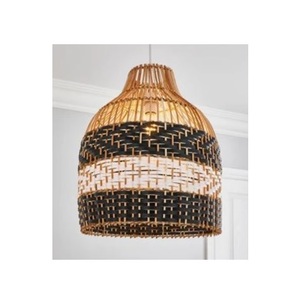 Lámpara colgante de mimbre hecha a mano, luz colgante de bambú para casa, interior o hotel, restaurante, nueva tendencia, superventas - Product Image 3