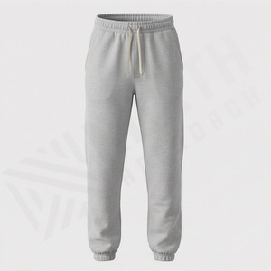 Pantalons de survêtement empilés personnalisés en gros avec logo, pantalons de jogging pour hommes, pantalons de sport respirants, durables, confortables, de qualité supérieure - Product Image 1