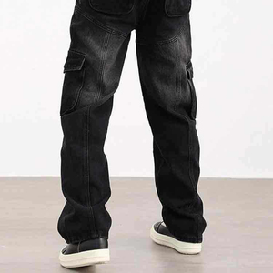 Pantalones Cargo para hombre al aire libre Material de algodón con bolsillos utilitarios Diseño duradero Perfecto para senderismo Ropa de trabajo y viajes - Product Image 4