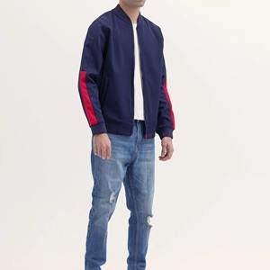 Chaqueta Bomber Reversible Personalizada con Bordado, Transpirable y Ecológica, Estilo Urbano, Corte Ajustado, Chaqueta de Invierno para Hombre - Product Image 4