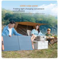 Batterie externe Jackery 600 Plus 800W 632Wh, énergie solaire portable, lampe torche LED, alimentation de secours pour la maison et la voiture