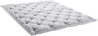 EVERGREENWEB Matelas en mousse à mémoire de forme durable, respirant et écologique, surmatelas amovible 32 cm, oreiller inclus, housse orthopédique en coton