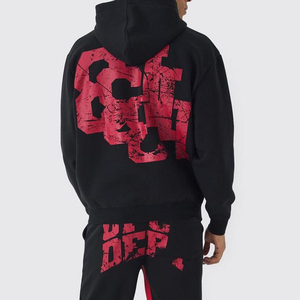 Ensemble de deux pièces pour l'entraînement, survêtement de sport personnalisé, vêtements de sport, vêtements de jogging, survêtements à fermeture éclair pour hommes, survêtement bon marché pour homme - Product Image 4