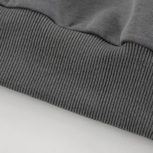 Sweat à capuche d'hiver en molleton pour homme, coupe classique, 100 % coton de haute qualité, mélange de coton respirant, broderie personnalisée, unisexe, 2025 - Product Image 6