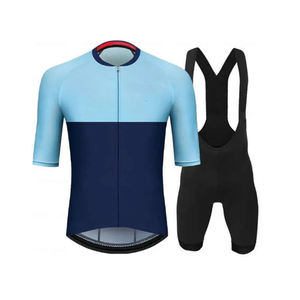 Conjuntos de Ciclismo de Excelente Calidad, 100% Poliéster, Transpirables, de Secado Rápido, Ecológicos, Antibacterianos, Anti-UV, Conjuntos de Ciclismo al por Mayor - Product Image 1