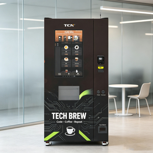 Distributeur automatique de <span class=keywords><strong>café</strong></span> commercial TCN avec écran tactile, machine à <span class=keywords><strong>café</strong></span> à capsules avec machine à glaçons, <span class=keywords><strong>café</strong></span> intelligent - Product Image 2