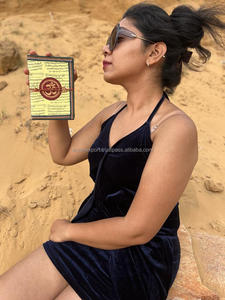 Nouveau réel fait à la main Unique spirituel coton tissu fil sécurisé fermer Journal Vintage coloré couverture non doublé feuille recyclée journal - Product Image 2