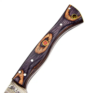 Cuchillo de Chef afilado de acero de Damasco de primera calidad, mango de madera, fábrica de Pakistán, herramienta de cocina de diseño personalizado profesional de alta calidad - Product Image 4